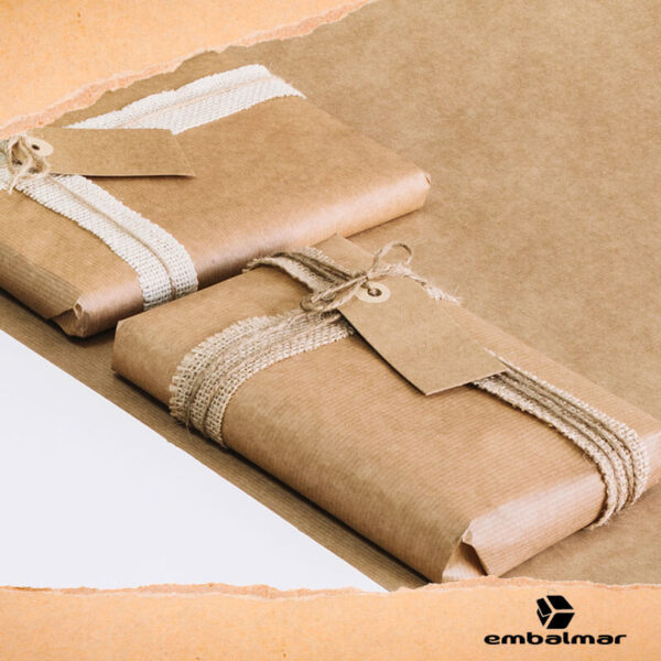 Bobinas de Papel Kraft para Embalagens.