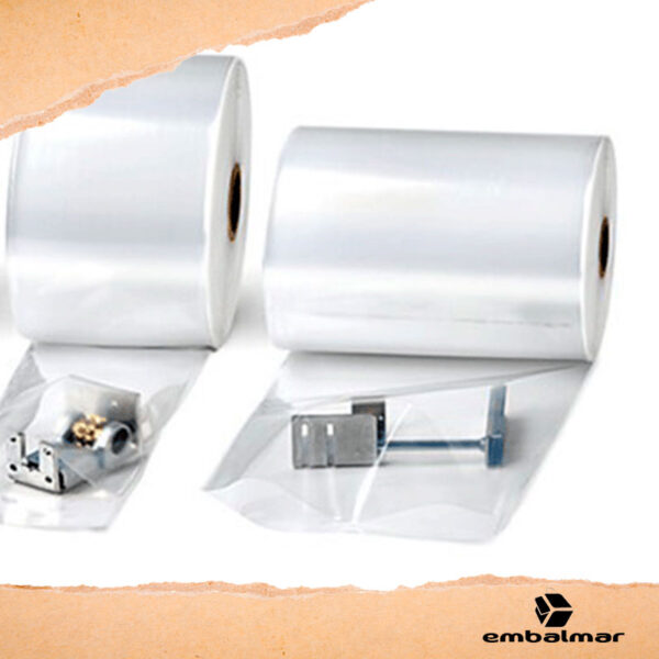 Bobina Plástica Tubular transparente para embalagem – Embalmar